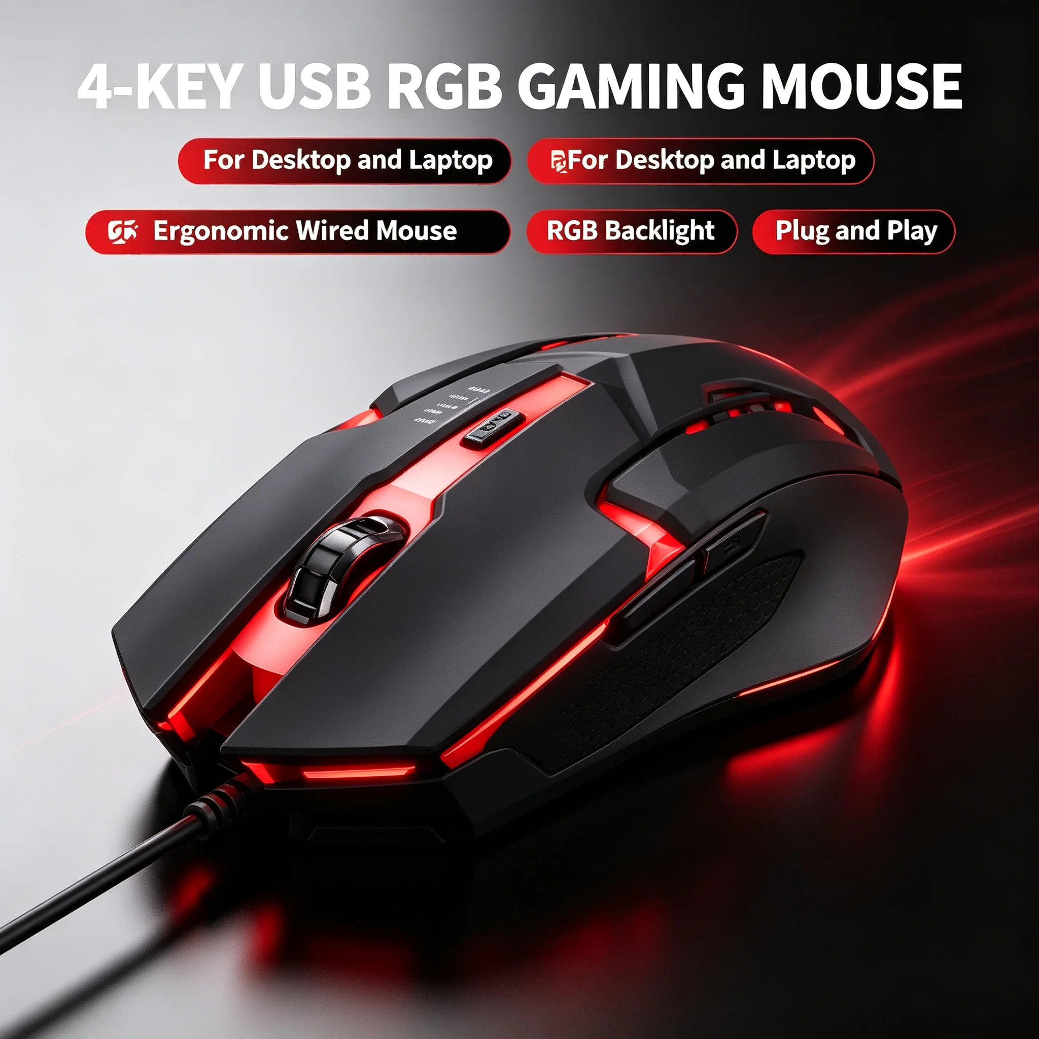 Laptop Mouse - New Latest High-quality Ergonomic Gaming Mouse,