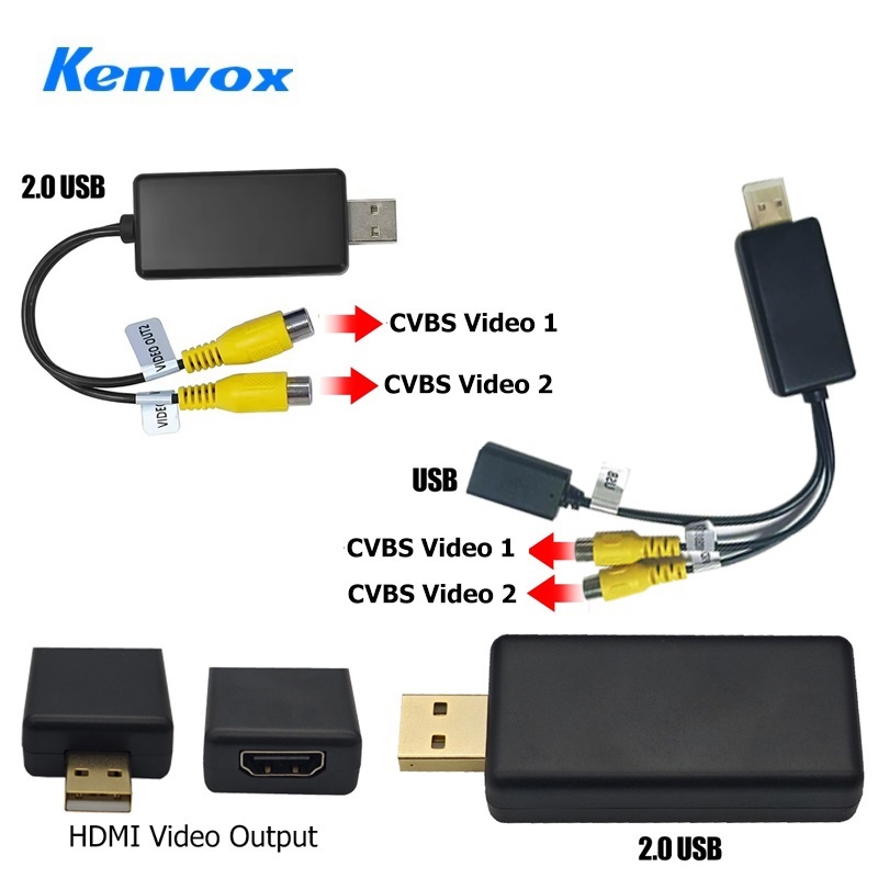 Hdmi Cable - Kenvox Android Usb Video Output RCA