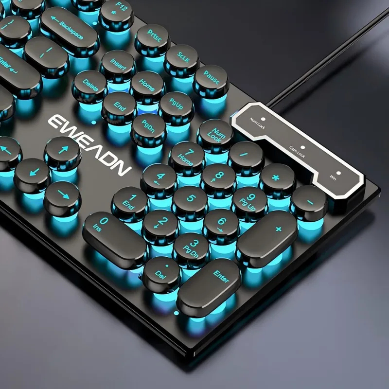 Retro Punk Mechanical Feel Key - Laptop Mouse review and price