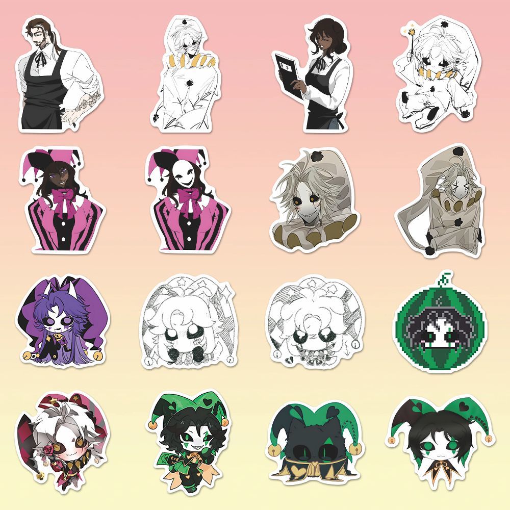 73PCS The Freak Circus Pierrot - Laptop Original Accessories review and price