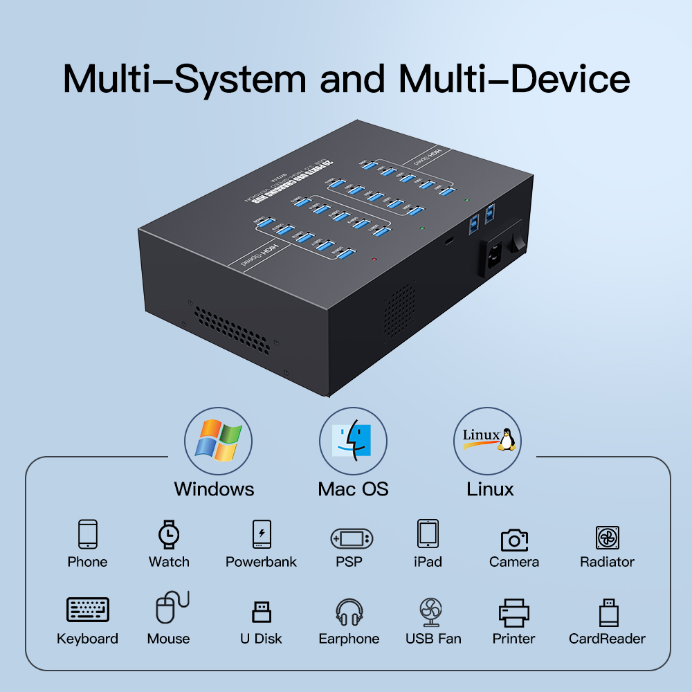 20-Port USB 3.0 Charging Hub w - Usb Hub review and price