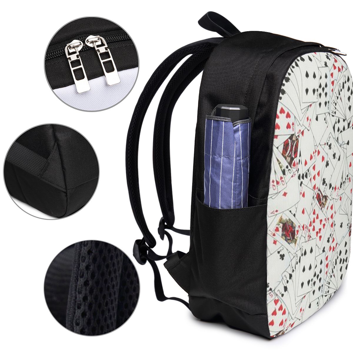 Playing Cards Poker Print Back - Laptop Bag review and price