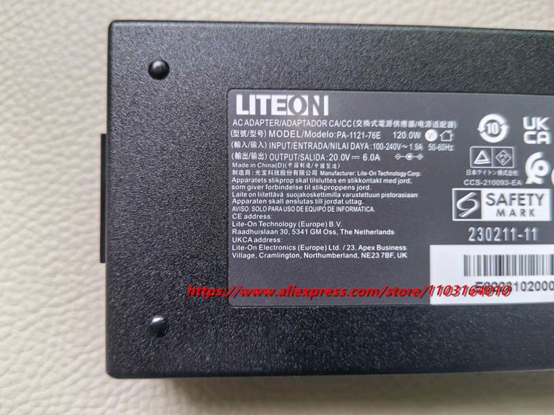 Original 20V 6A PA-1121-76E AC - Laptop Charger review and price