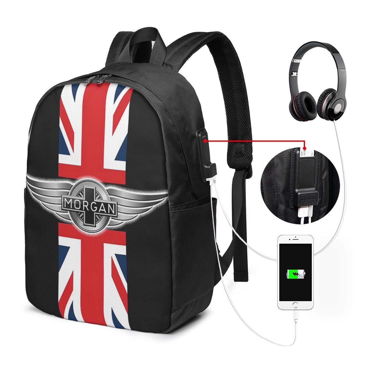 Morgan Motor Car Company Backp - Laptop Bag review and price
