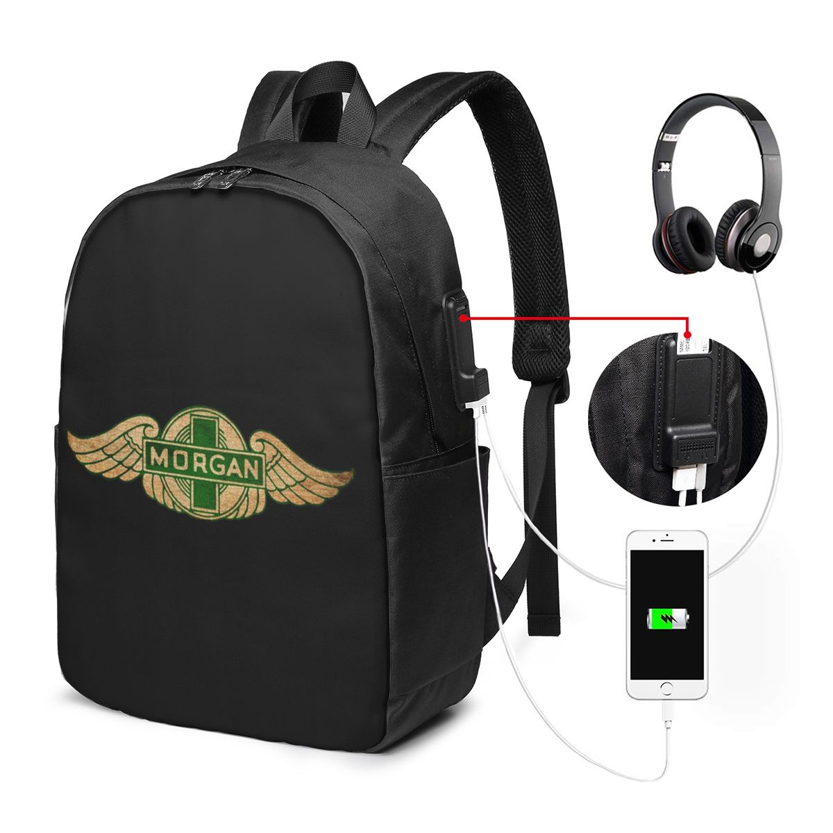 Morgan Motor Car Company Backp - Laptop Bag review and price