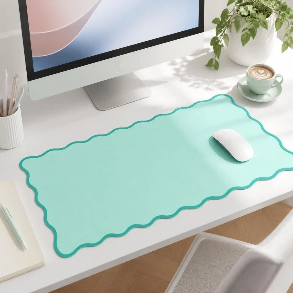 Sweet PU Leather Desk Pad Non  - Keyboard Cover review and price