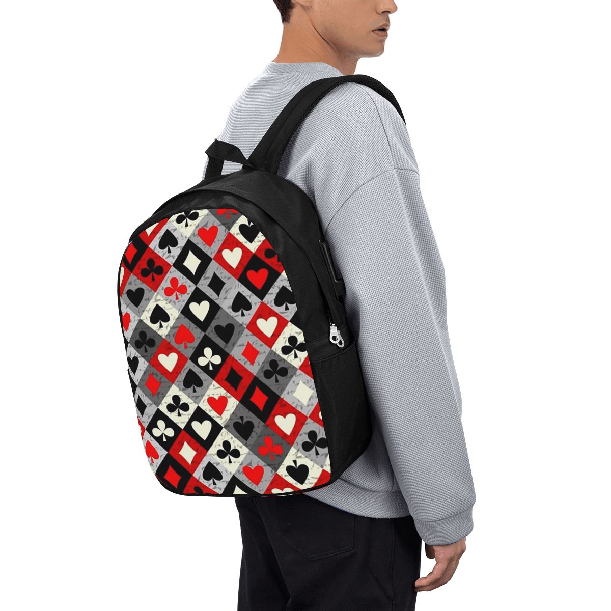 Playing Cards Poker Print Back - Laptop Bag review and price