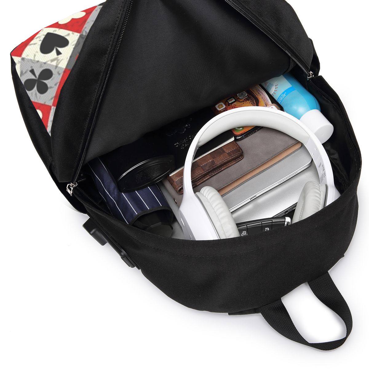 Playing Cards Poker Print Back - Laptop Bag review and price