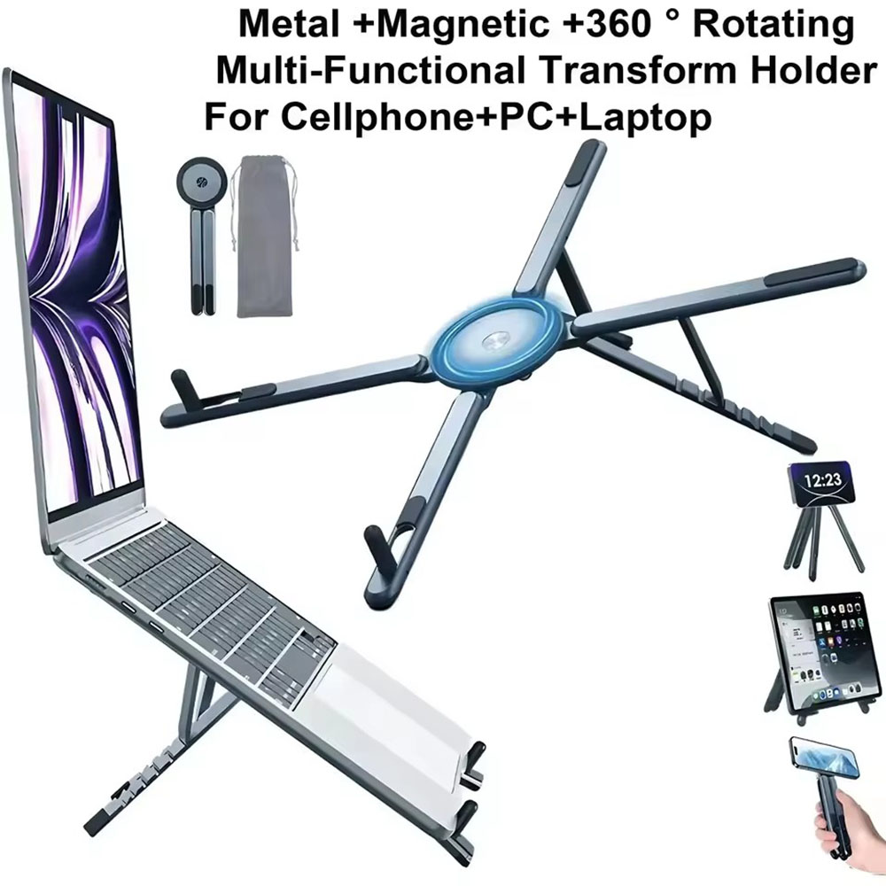 Portable Magnetic Phone Holder - Laptop Stand review and price