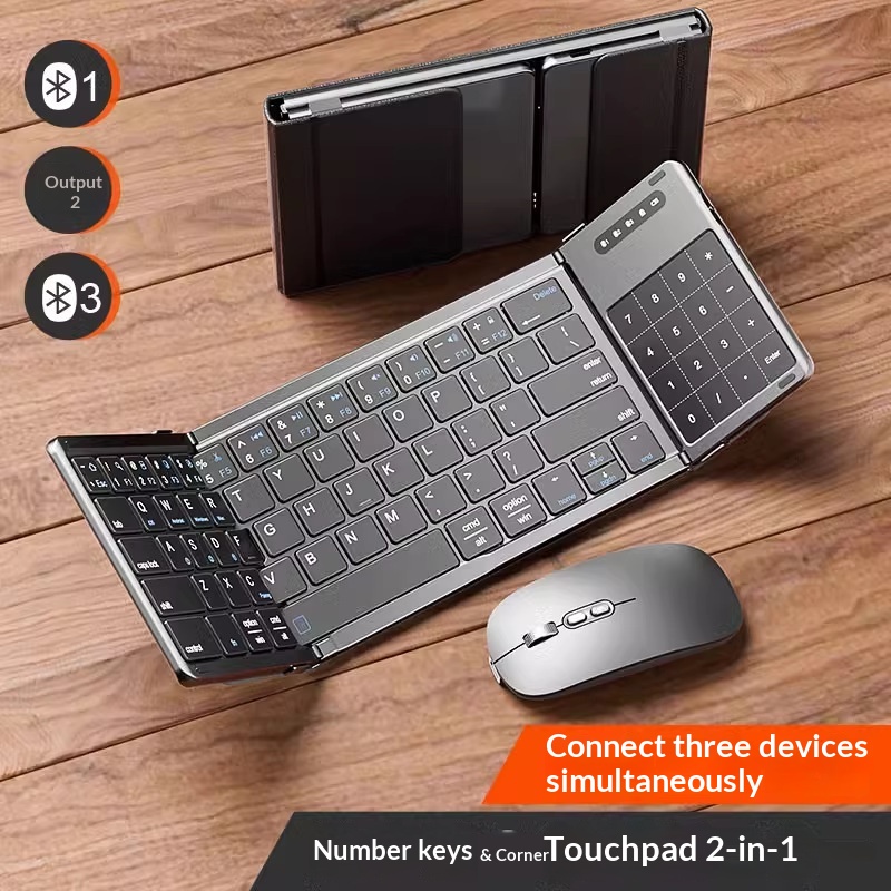 Mengzu Tri Fold Wireless Bluet - Laptop Mouse review and price